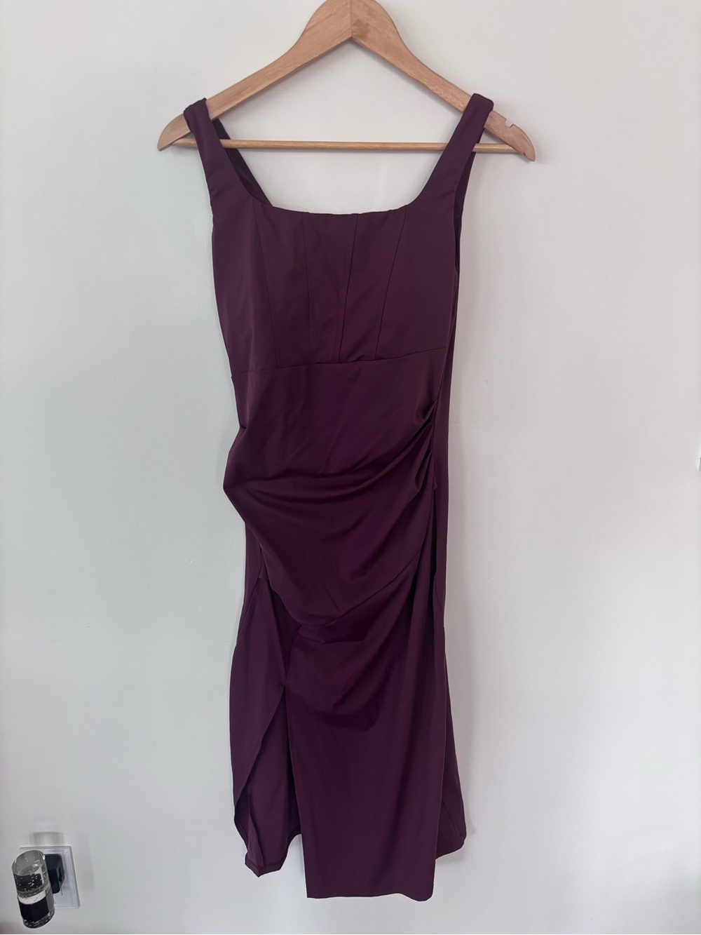 Halara NET  Plum SoftlyZero Midi Dress
